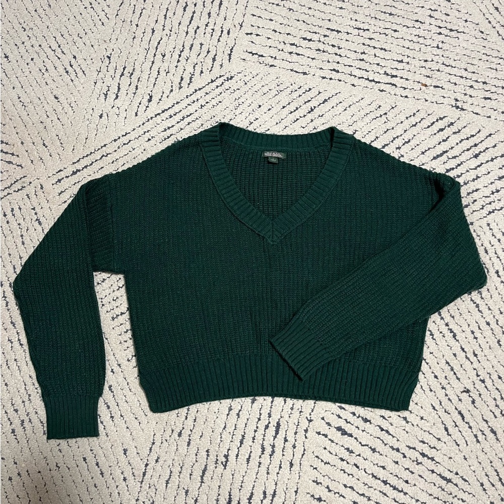 Wild Fable Green Pullover Sweater